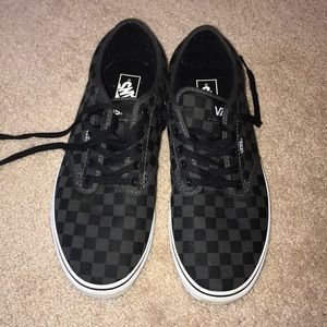 Men’s Canvas Vans Checkered Sz 11.5